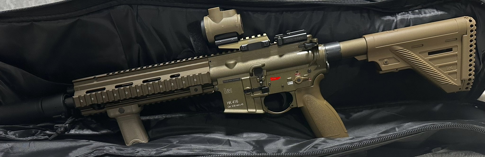 Réplica HK 416 GBBR