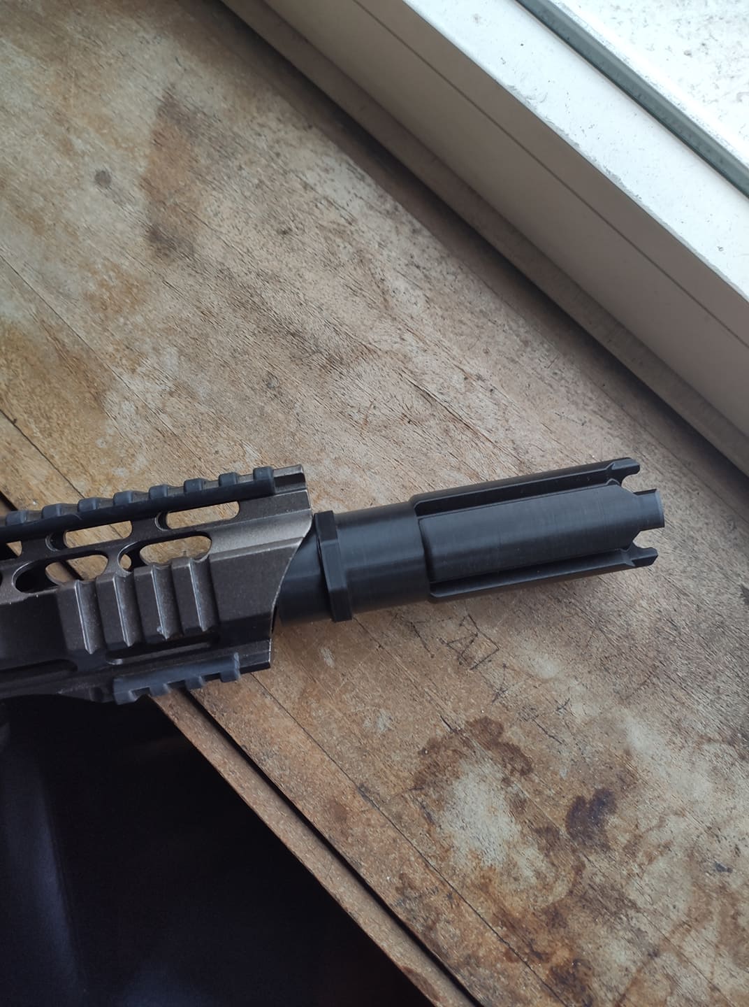 Extensor/Muzzle para Airsoft – Design Estético e Leve