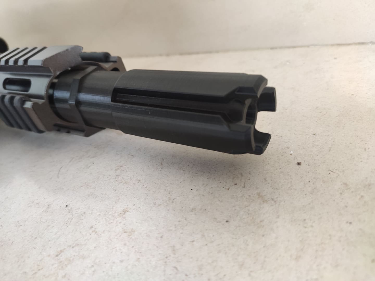 Extensor/Muzzle para Airsoft – Design Estético e Leve